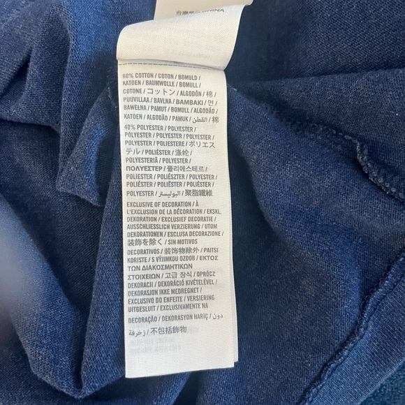 Abercrombie & Fitch Men’s Vintage Long Sleeve Muscle Tee Large Spellout Logo Y2K - Picture 3 of 7